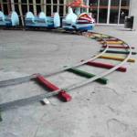 Rail electric sightseeing small train manufacturers custom large amusement