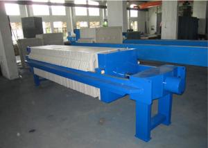 China Hydraulic Plate and frame Filter Press for slurry drying and dewatering plate size 800x800mm factory