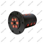 BSP thread 6 passages high pressure hydraulic rotary union for lifting equipment