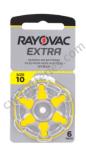 RAYOVAC EXTRA A10 Zinc Air Hearing Aid Batteries 1.45V 75mAh Size 10