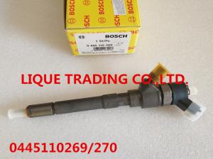 China BOSCH Common rail injector 0445110269 , 0445110270 , 0 445 110 269 , 0 445 110 270 factory