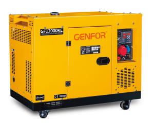 China 10KW Air Cooled Engine Silent Diesel Generator Super Soundproof Genset factory