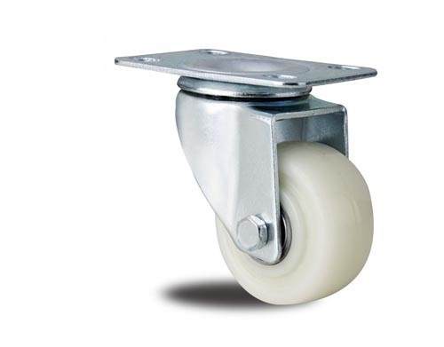 China medium duty 3"  white PP caster with brake,4" swivel PP caster brake,3 inch PP castor, factory