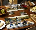 Wholesale Wooden cork coaster Customized size and printed logo for table