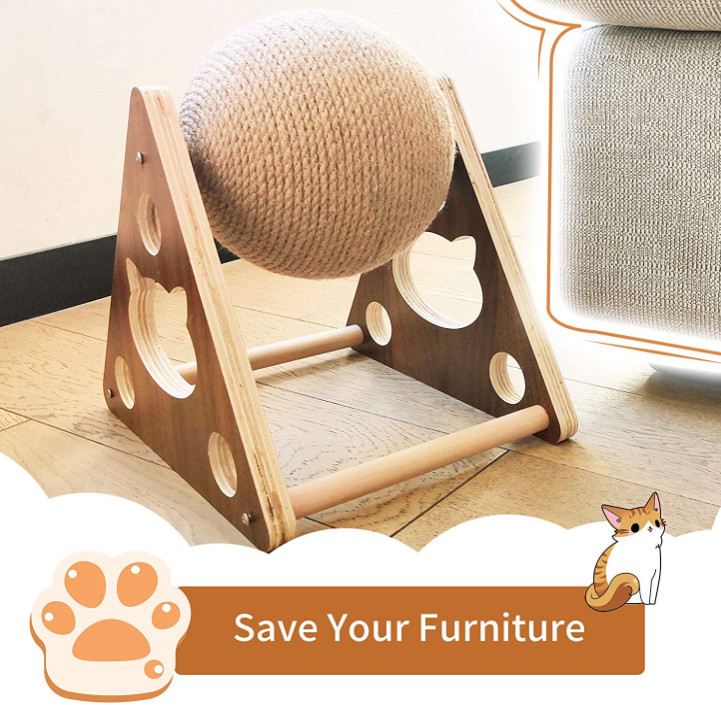 ball cat scratcher