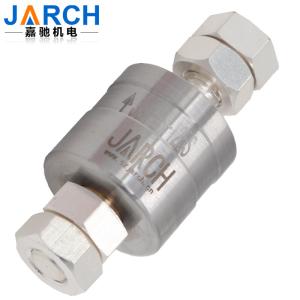 China 3 Poles Non Mercury Slip Ring Liquid Metal Rotary Connectors With Sigle Conductor factory