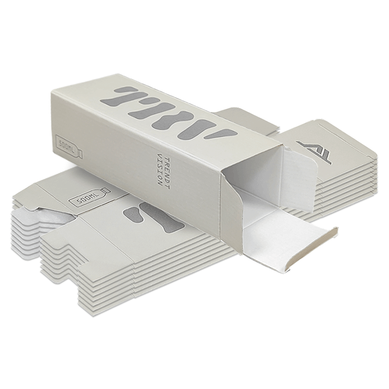 Foldable Luxury Paper Card Cosmetic Packaging Box for Reverse Tuck End Skincare