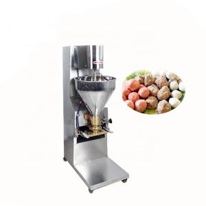 China SUS304 Fishball Vegetable Automatic Meatball Making Machine factory