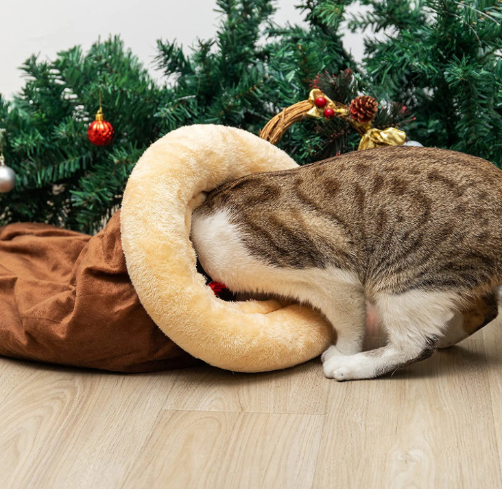 cat snuggle sack