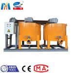 Two Barrel Grouting Concrete Spraying Machine 5.5Kw Cement Slurry Mixing