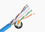 550Mzh Cat6 UTP 4 Pair Cable Solid Wire Fluke Pass For Communication