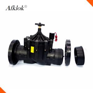 China 2 way Normal Closed Irrigation 24vdc ac 100mm Water Flange Solenoid Valve factory