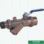 ISO9001 PN25 32mm Recyclable Male Union Ball Valve
