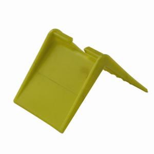 China High Quality manufacturer Plastic Tie Down Straps Yellow Corner Protectors for Cargo factory
