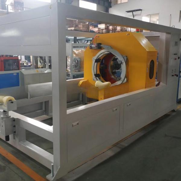 Customization High Yield HDPE Pipe Extruder Machine Separate Type Assembly