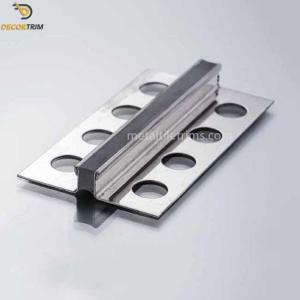 China Stainless Steel 201 Expansion Joint Profile Strip 8k Mirror Finish factory