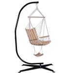Indoor Hammock Hanging Chair With Stand For Comfortable Relaxation