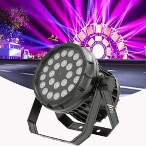 China Full Color 6In1 Plastic LED PAR Light 7500K For Outdoor Stage Lighting factory