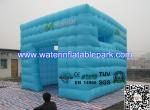 Sky Blue 5x5m Inflatable Tent For Advertising , 4 Season Outdoor Tent