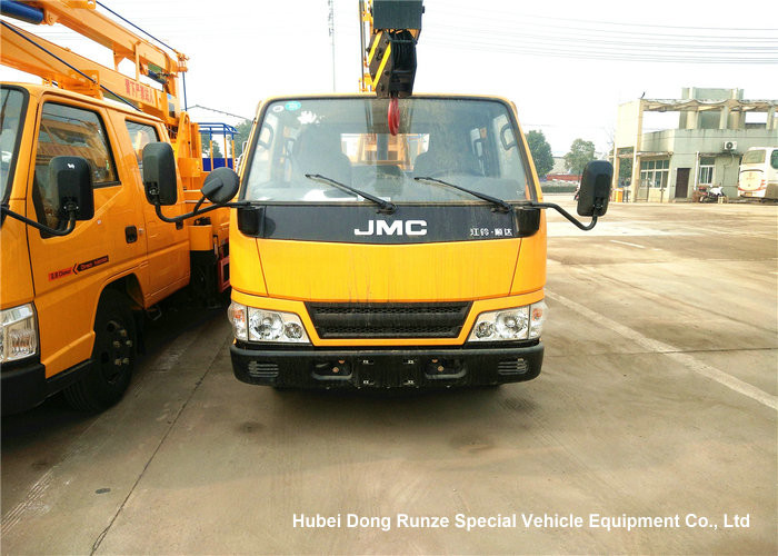 JMC 14-16m 4x2 Double Cabin Aerial Platform Truck For High Operation Working