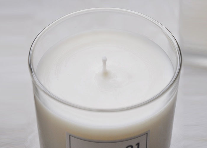 7 Oz Clear Glass Cylinder Candle Holder Environmental Protection
