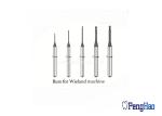 Diamond Dental Milling Burs , Zirconia Roland CAD CAM Bur Dental Tool