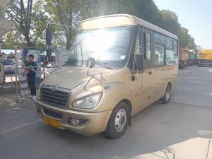 China Used Small Bus Front Engine 14seats Used Dongfeng Bus EQ6550 EURO V Air Conditioner factory
