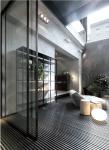 Narrow Frame Aluminum Tempered Clear Glass Slidng Door for House