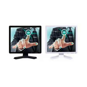 China Desktop Computer 15 Inch Touch Screen Monitor For Pos Touch HDMI VGA Input DC 12v factory