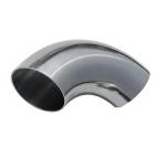 Chemical Sanitary Butt Weld Fittings Food Grade Bend Sanitary Tube Fittings