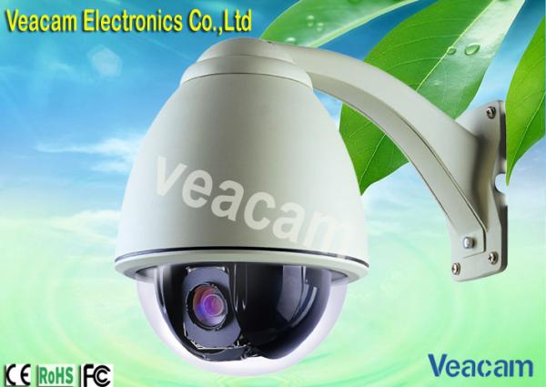 Corrosion - resistant High Speed Dome Camera Built-in Auto Thermostatic Control