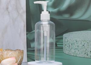 China 300ML 400ML Transparent PET Pump Bottle factory