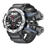 Full Touch Screen TWS Smart Watch Explosion Proof Glass IP67 Waterproof Fitness