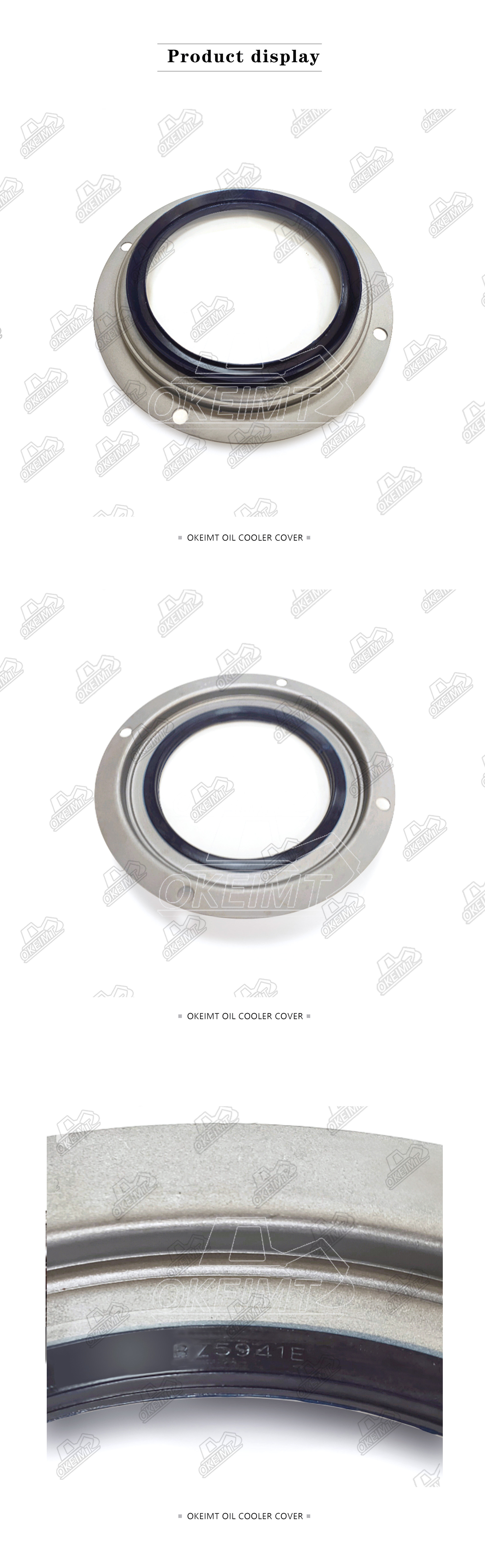 ME060124 ME152584 BZ5941E Crankshaft Oil Seal For Kobelco SK450 6D22 6D24 Engine 120*180*22.3