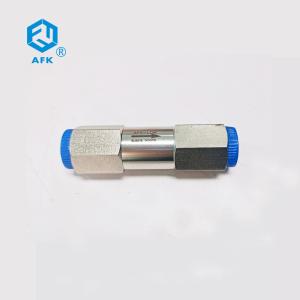 China 1/4in Female Air Compressor Check Valve High Pressure 6000psi Stainlees Steel factory