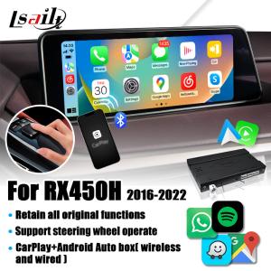 China Lexus CarPlay interface for RX450H 2016-2022 RX350 Support Wireless Android Auto, Cameras factory