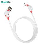 TPE ABS Micro Mobile Phone USB Cables Length 1M 2M 3A Fast Charging