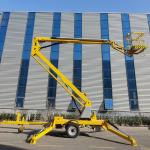 200kg Trailer Boom Lift 18m Hydraulic Articulated Towable Boom Lift