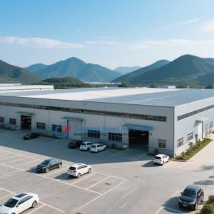 China Insulated Steel Warehouse Structure With Galvanized Or Painted Surface on sale