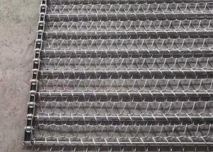 China 316 Ss Food Grade Balanced Weave Conveyor Belts For Vegetables Dehydrated Oven factory