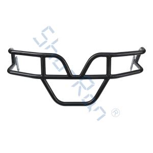 China Front Black Powder Coat Steel Brush Guard for EZGO TXT 1994-2013 Golf Carts factory