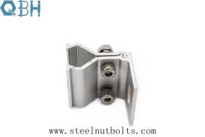 China OEM Aluminum 6005-T5 Stainless Steel 304 Solar Panel Roof Clamps factory