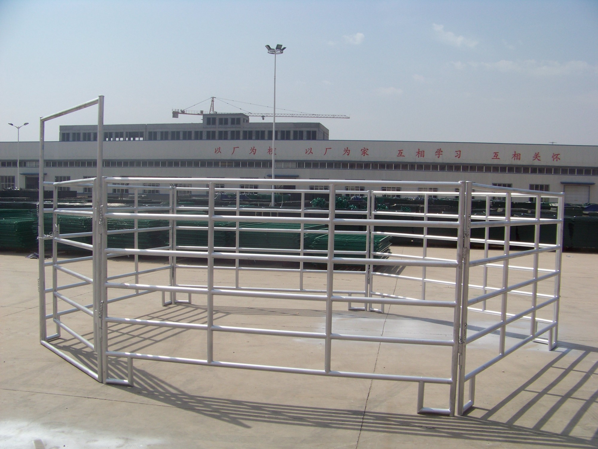 Australia Portable Farm Livestock Steel Fence Panels Galvanized For Cattle