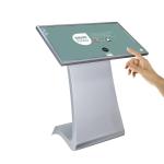 Beautiful burger photobooth shopping mall display advertising kiosk