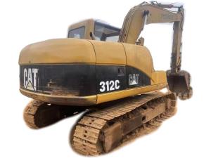 China Second Hand CAT 312C Excavator 2760mm Total Transportation Height on sale