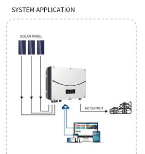 China 2500w 5000w 5kva On Grid Solar Inverter High Frequency Waterproof factory