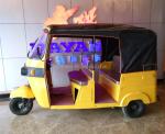 Mini Trike Auto Taxi Tricycle with Booster Rear Axle and 6 Passenger Seating