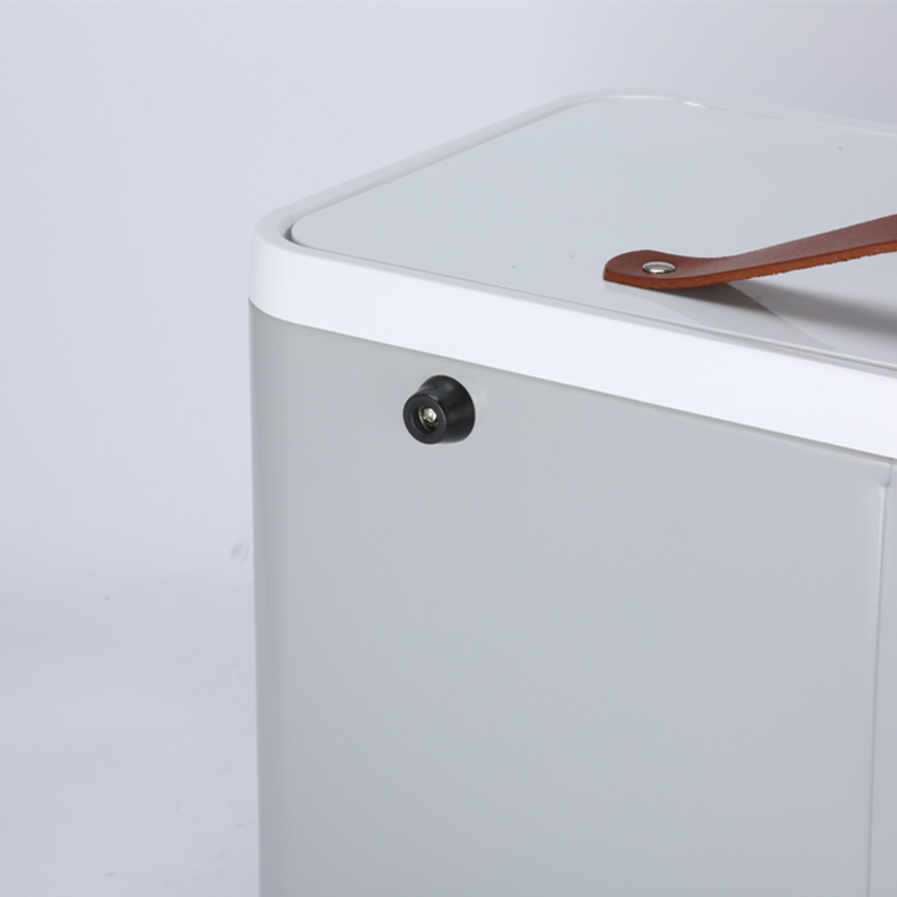 Household Bread Storage Container With Drawer , Stainless Steel Bread Box