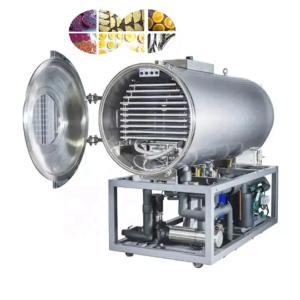 China 70mm Commercial Vacuum Food Freeze Dryer Machine 300kgs For Fruit And Vegetable on sale