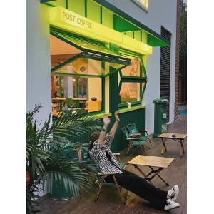 Harbor Tiny Home Space Efficient Folding Window Maximizing Ventilation in Under